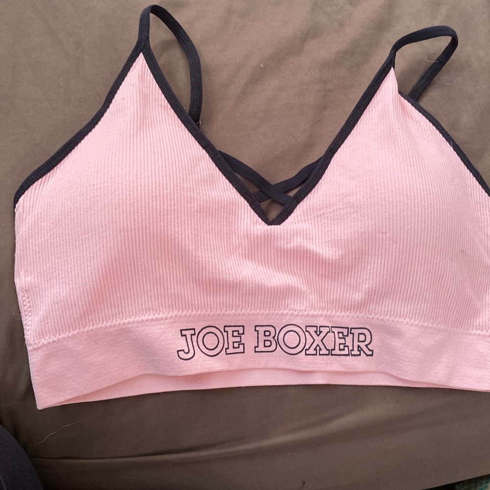 Joe boxer pink bralette